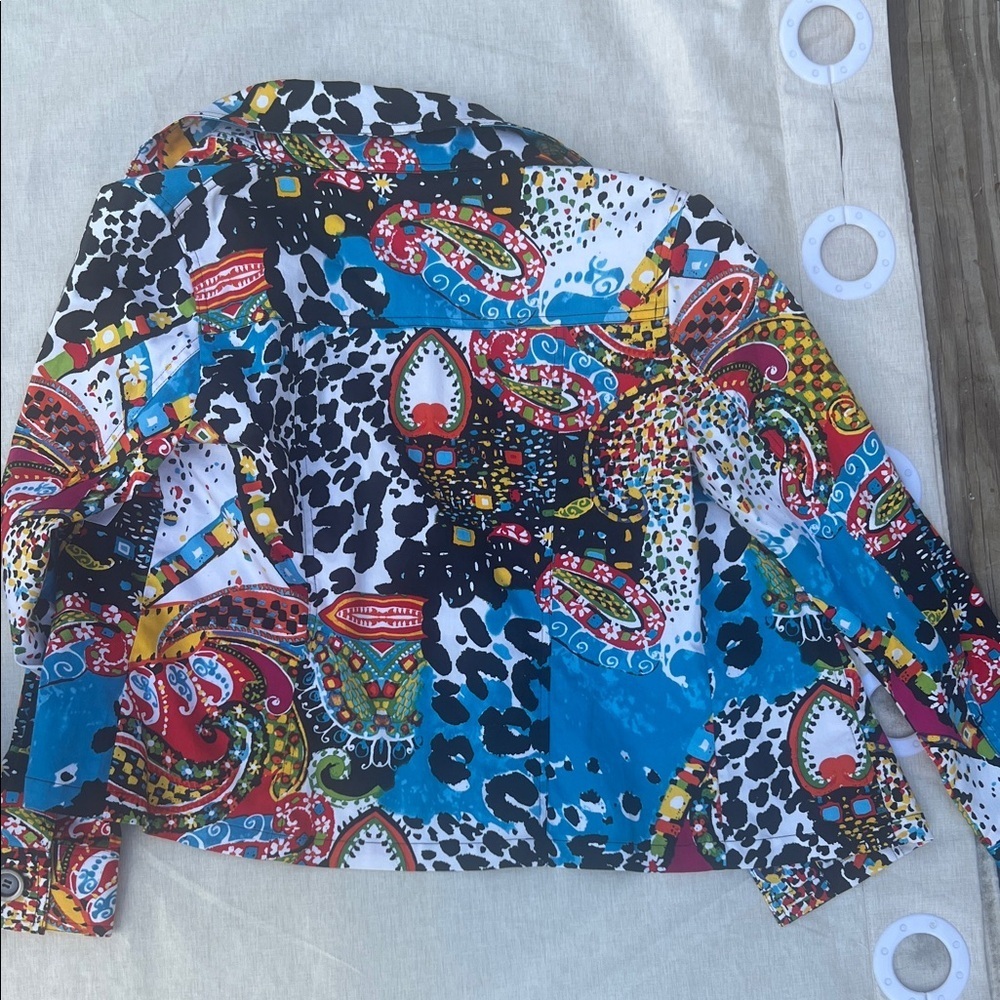 Patchington Multicolor Patchwork Jacket - Picture 5 of 5